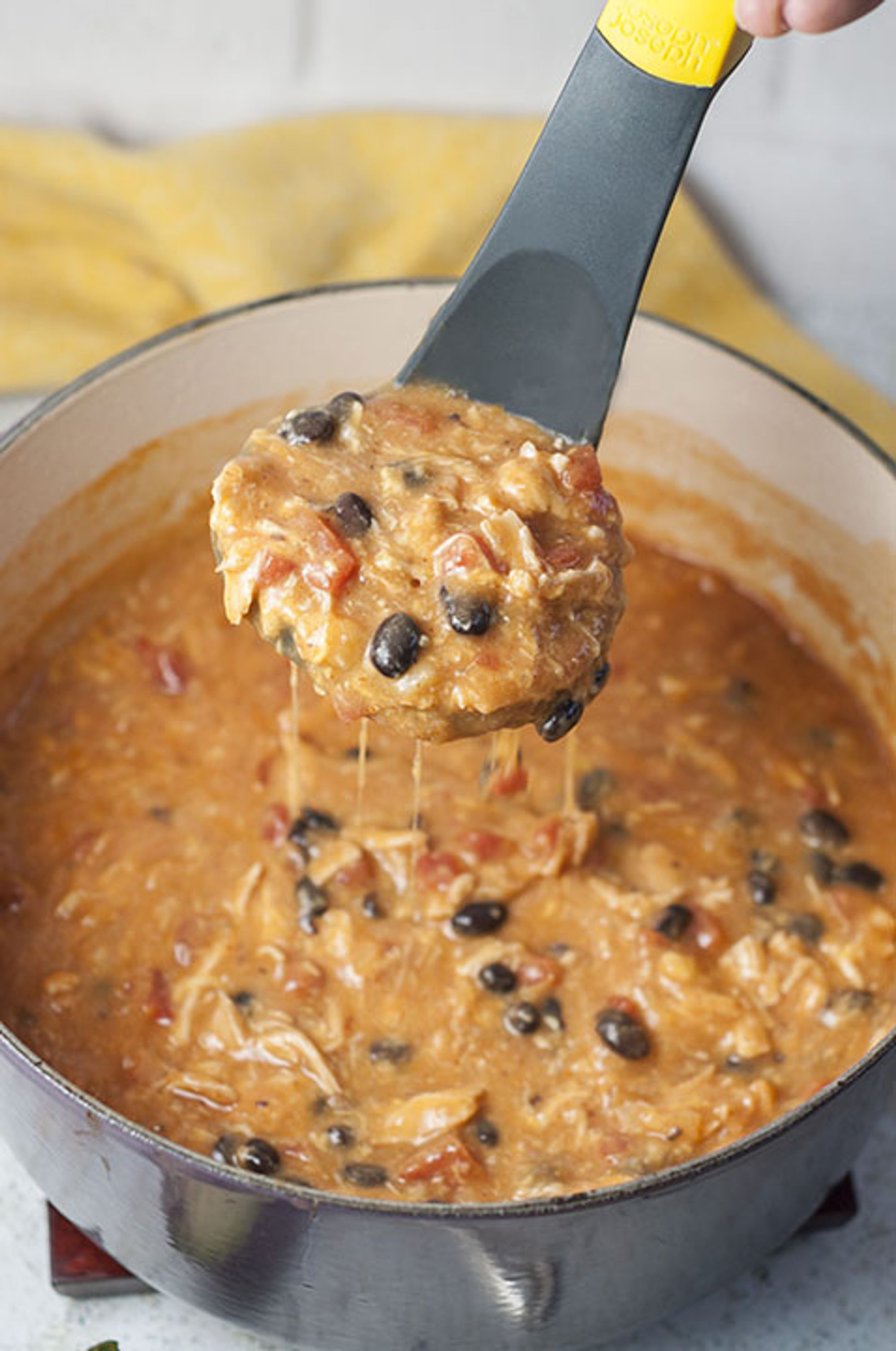 20 Minute Cheesy Chicken Enchilada Soup | Wishes and Dishes - My Recipe ...