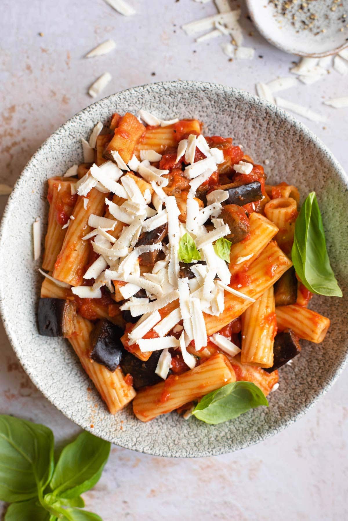 Pasta Alla Norma (Eggplant Pasta) - Inside The Rustic Kitchen - My ...