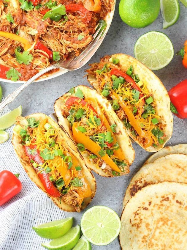 Crockpot Chicken Fajitas | Taste And See - My Recipe Magic