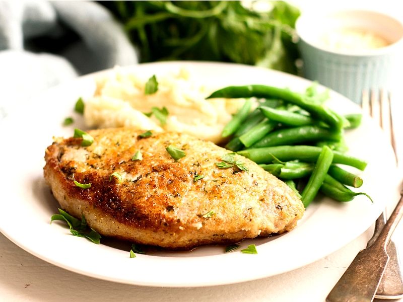 Parmesan Pork Chops Baked In The Oven - Suburban Simplicity - My Recipe ...