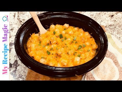 Crock Pot Bacon Cheeseburger Tater Tot Casserole - YouTube - My Recipe ...