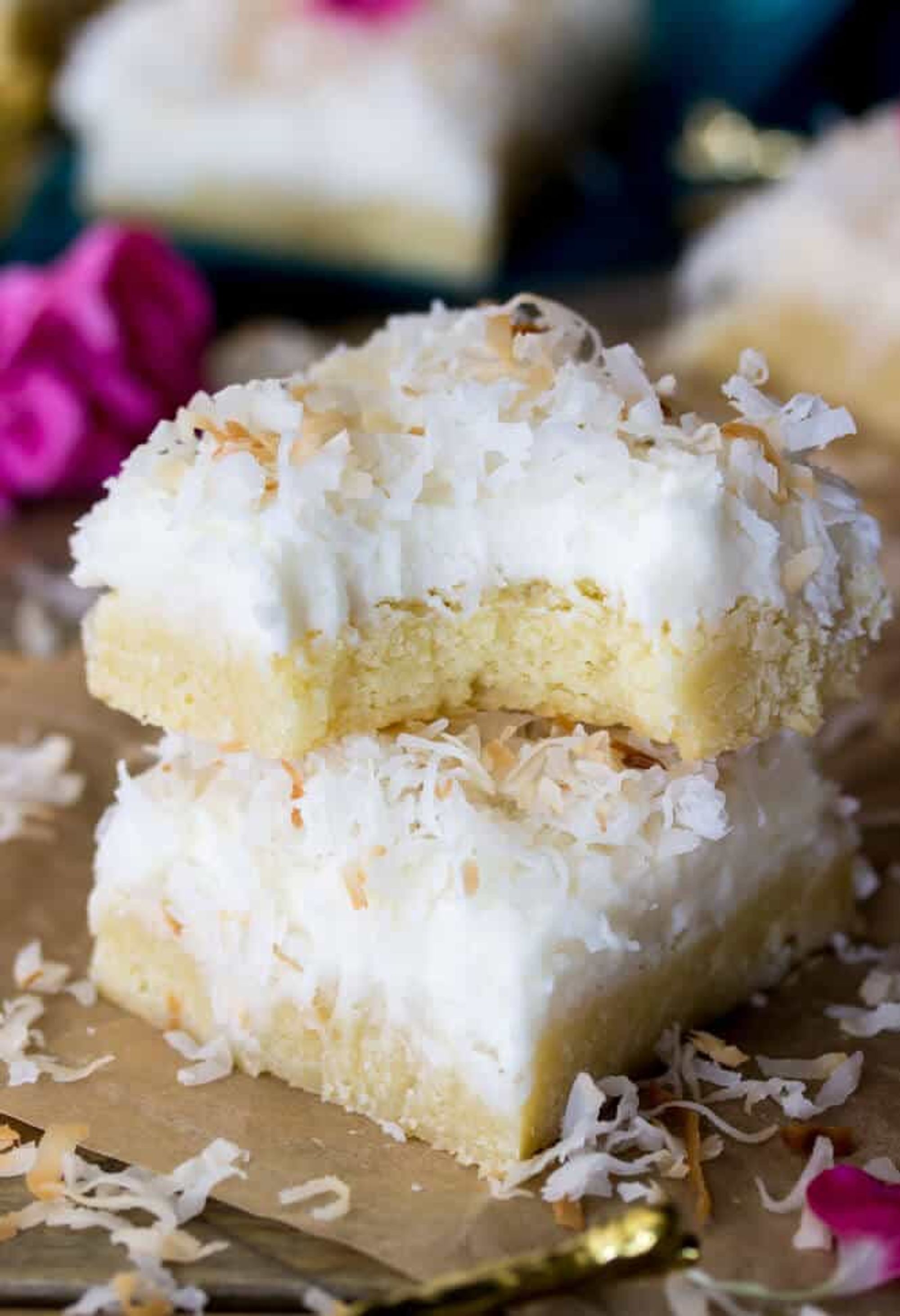 Coconut Cream Bars Sugar Spun Run My Recipe Magic