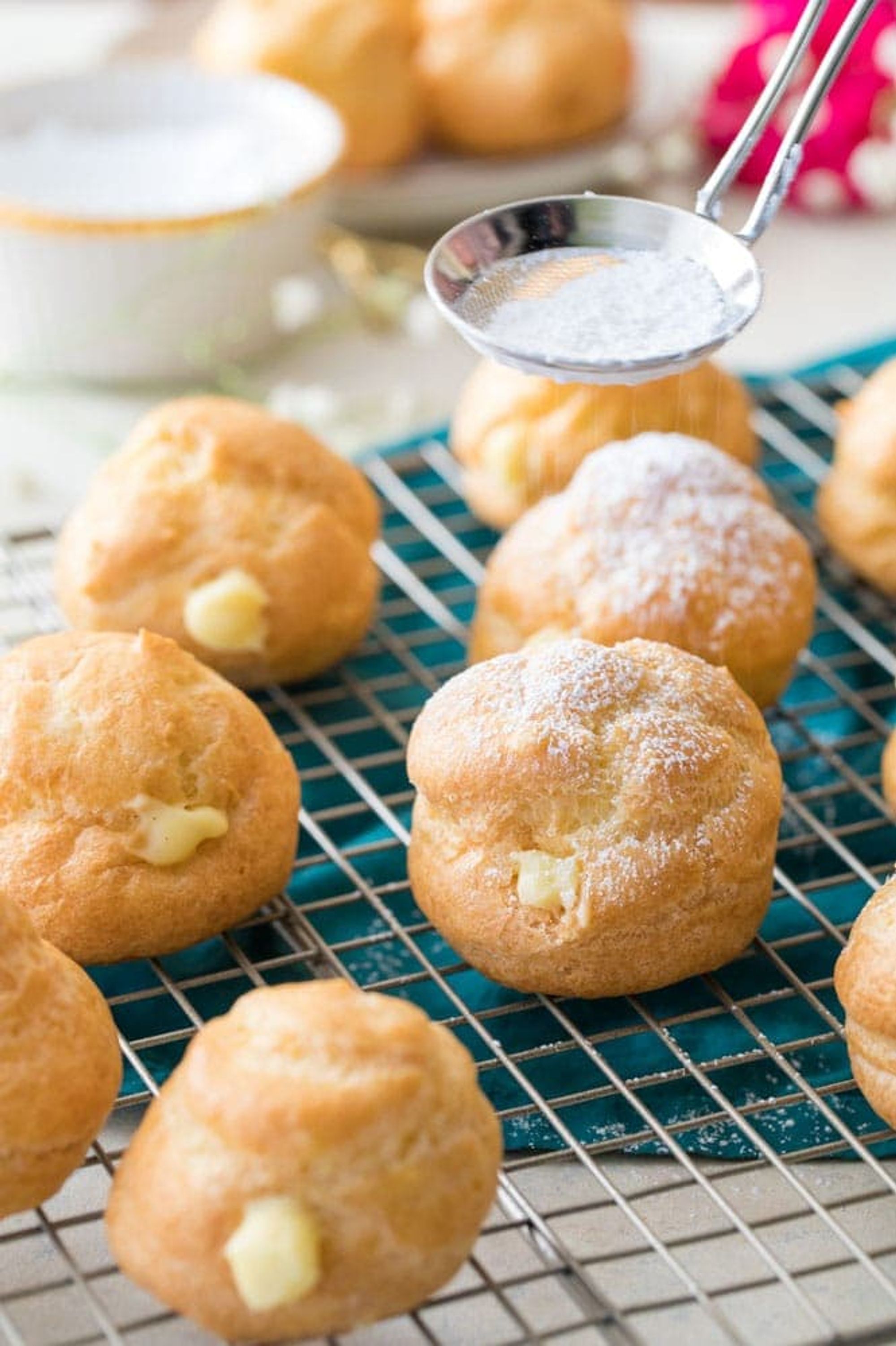 Homemade Cream Puffs - Sugar Spun Run - My Recipe Magic