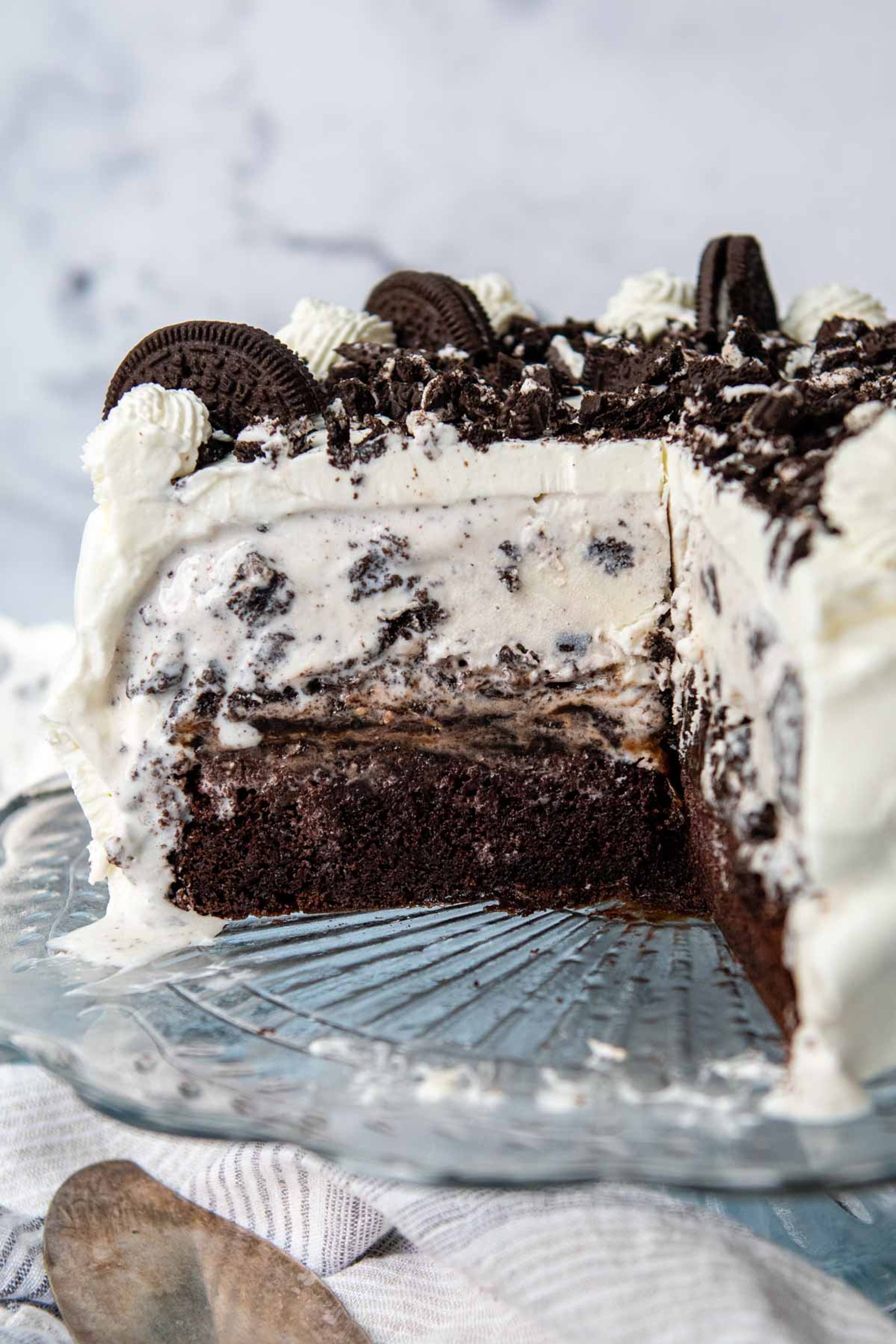 Gluten-Free Ice Cream Cake (Incredible!) - Oreo or Variations - My ...