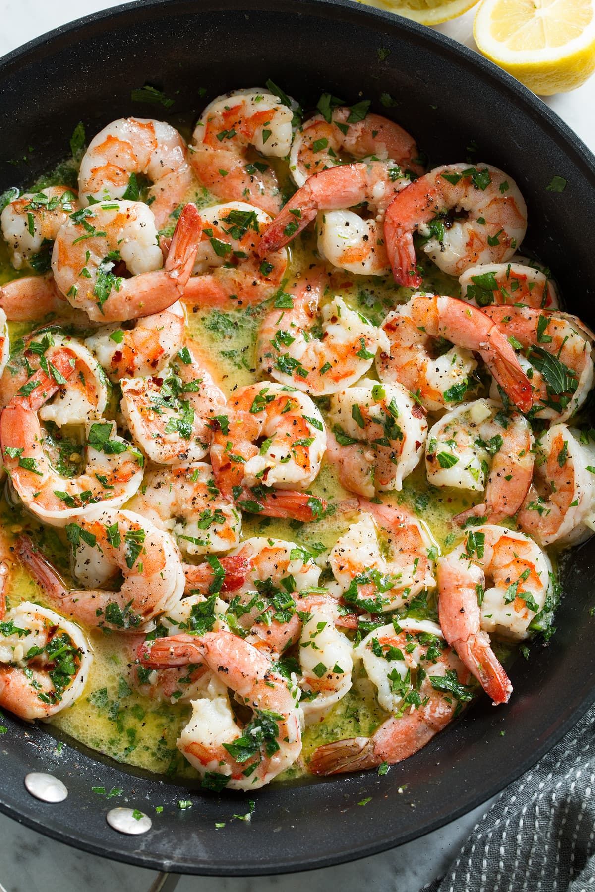 Shrimp Scampi Recipes - Shrimp Scampi With Garlic, Red Pepper Flakes ...