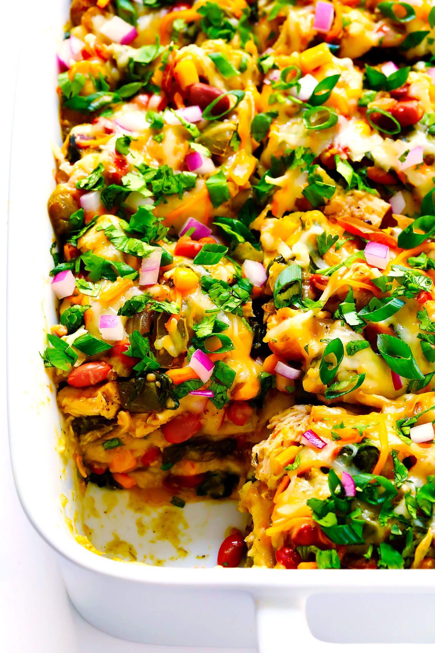 The Most Satisfying Best Chicken Enchilada Casserole Recipe – Easy ...