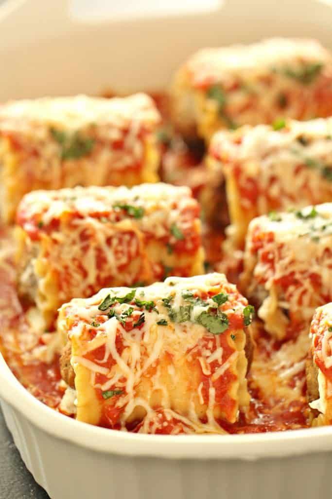 Turkey Meatball Lasagna - My Recipe Magic