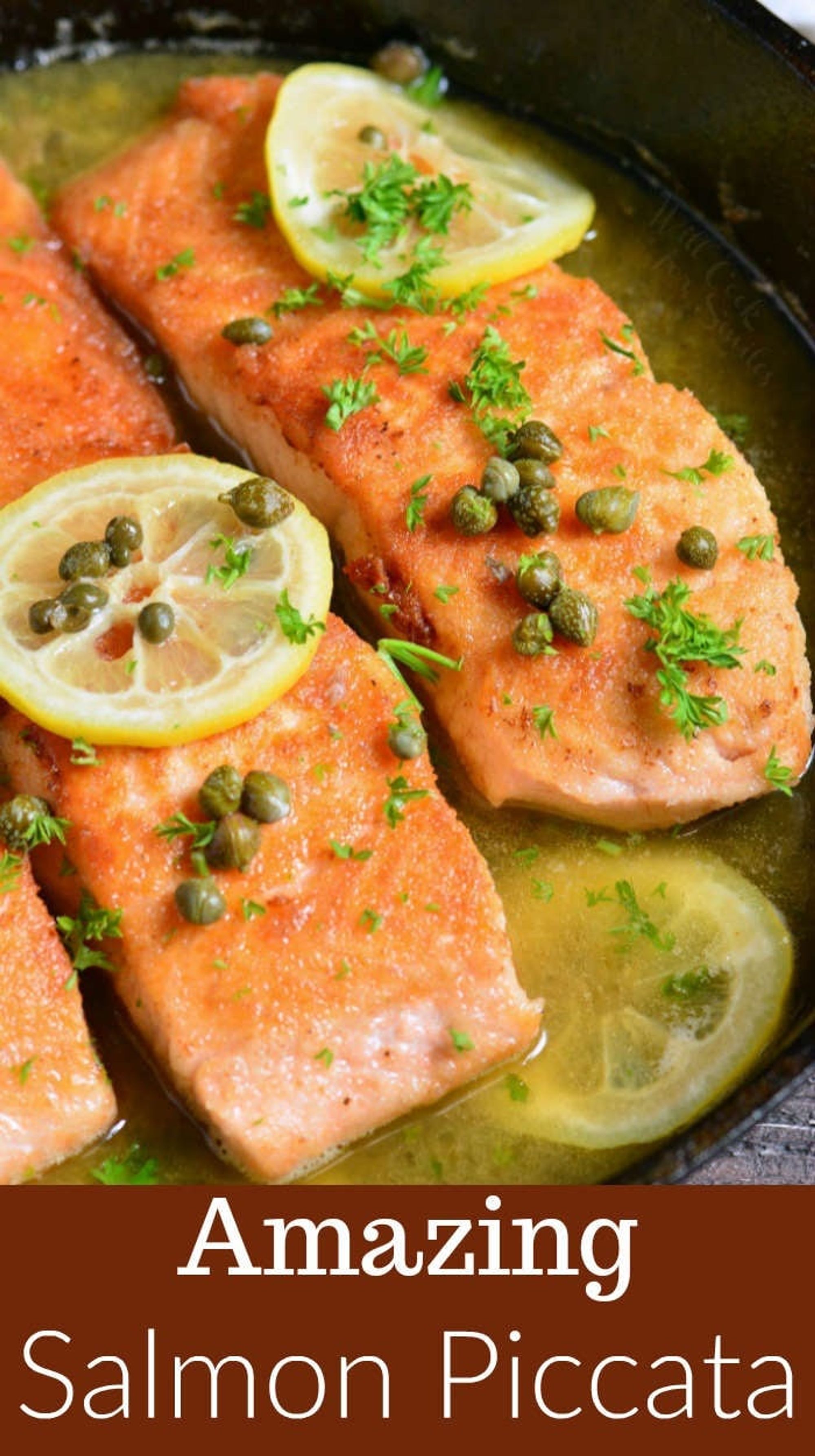 Salmon Piccata - Will Cook For Smiles - My Recipe Magic