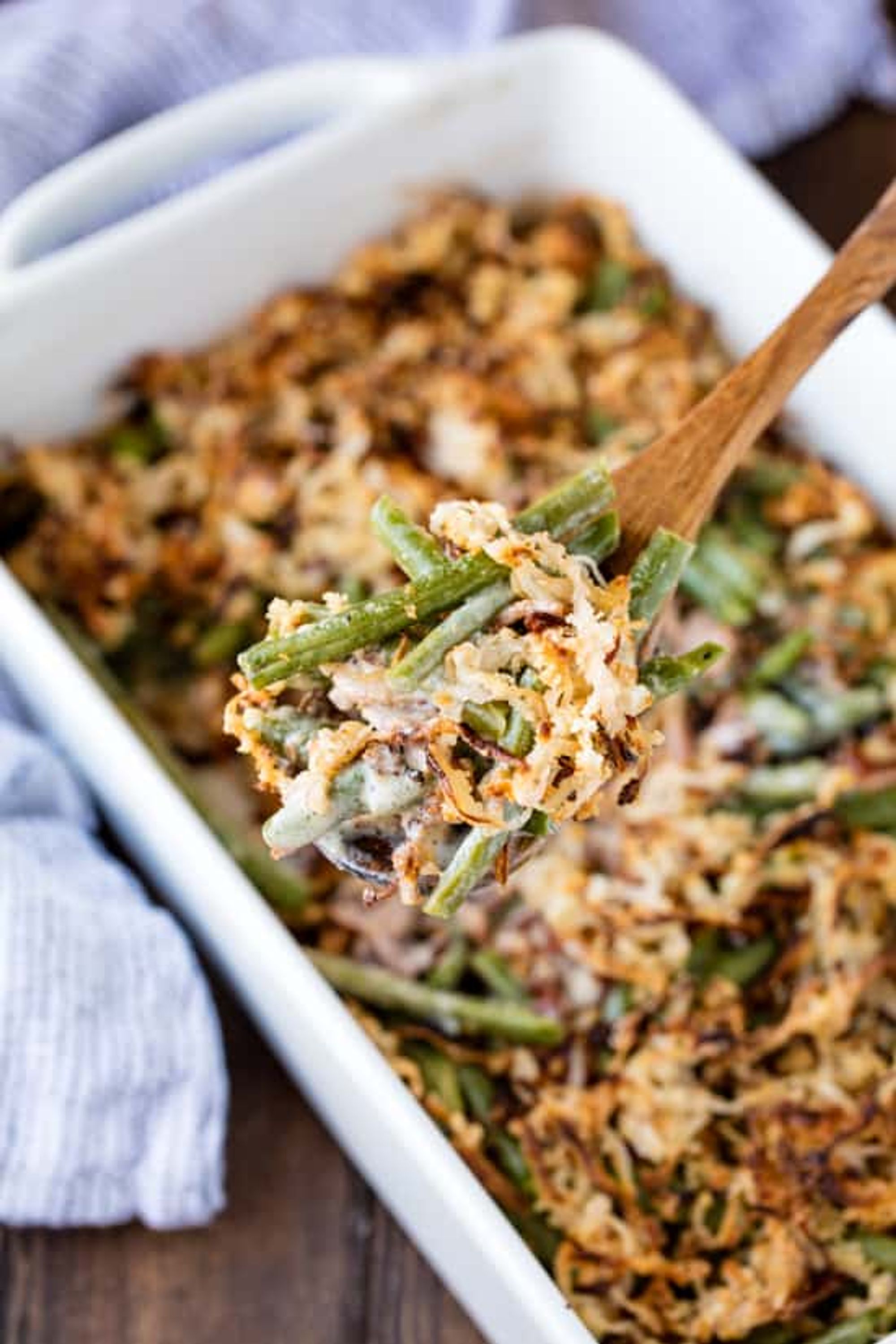 Old Fashioned Green Bean Casserole - My Recipe Magic