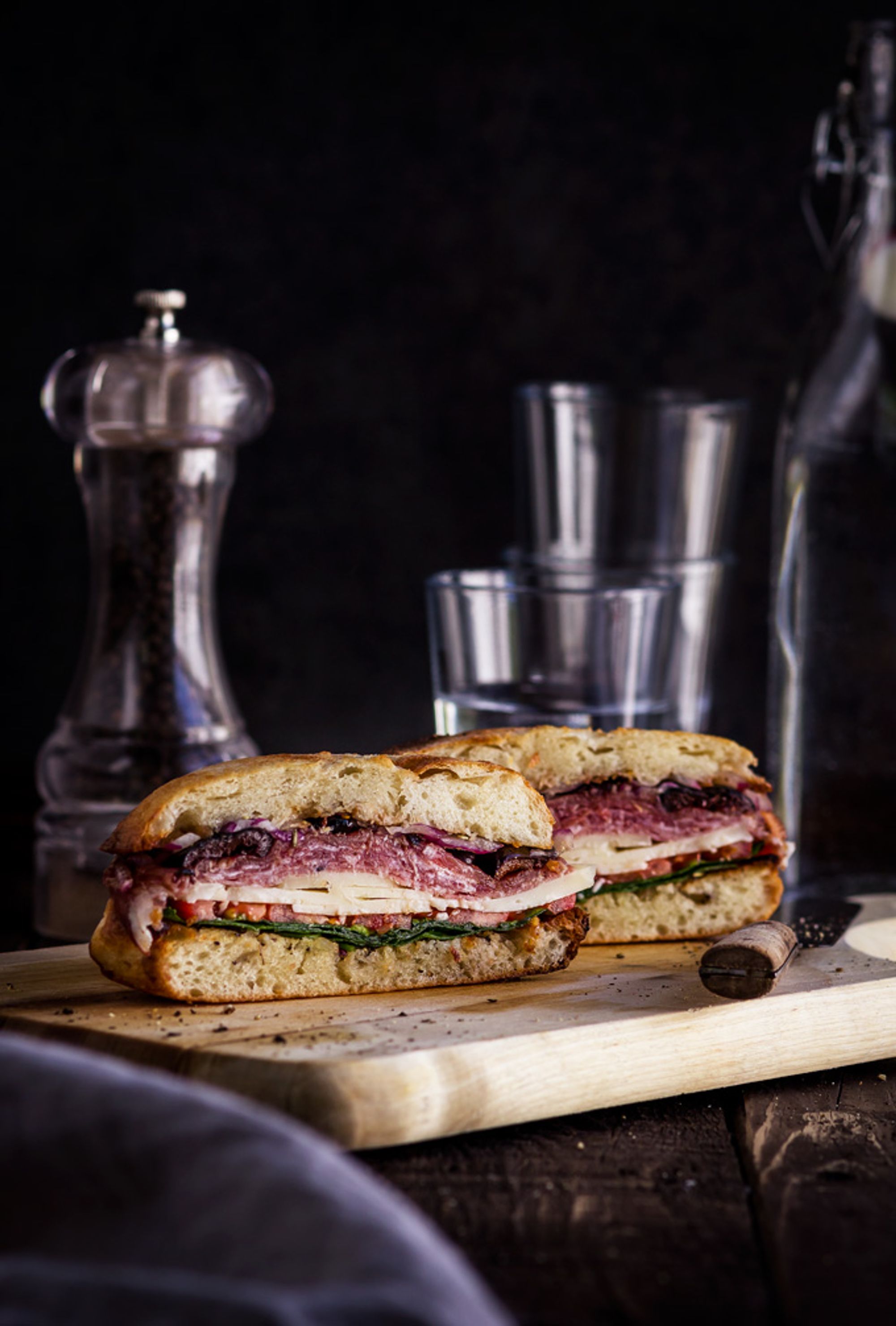 Famous New Orleans Easy Muffuletta Sandwich Recipe ~ The Pure Taste ...